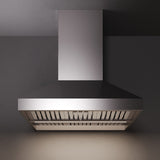 Campana FALMEC OUTDOOR pared Pyramid 42" acero 110 v