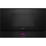 Horno Microondas Empotrable Con Grill Serie 8 Bosch Color Negro 60cm