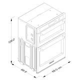 Hornos de pared combinados KitchenAid de 27" con modo Air Fry