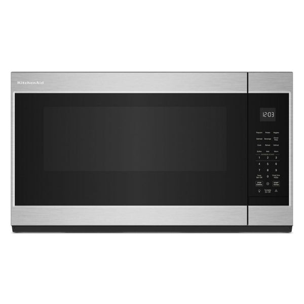 Microondas Con Campana Funciones Automáticas KitchenAid Acabado PrintShield™ Acero inoxidable