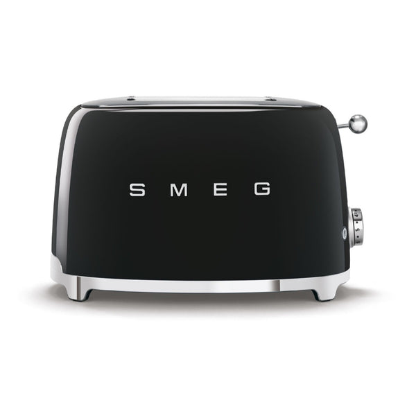 Tostadora Eléctrica Retro Smeg Color Negro