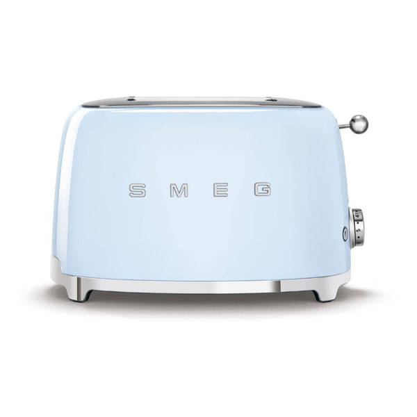 Tostadora Eléctrica Retro Smeg Color Azul Pastel