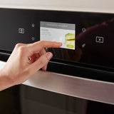 Horno de pared inteligente individual de 5,0 pies cúbicos con Air Fry