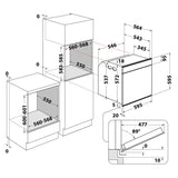 Horno empotrable WHIRLPOOL 60cm con conectividad