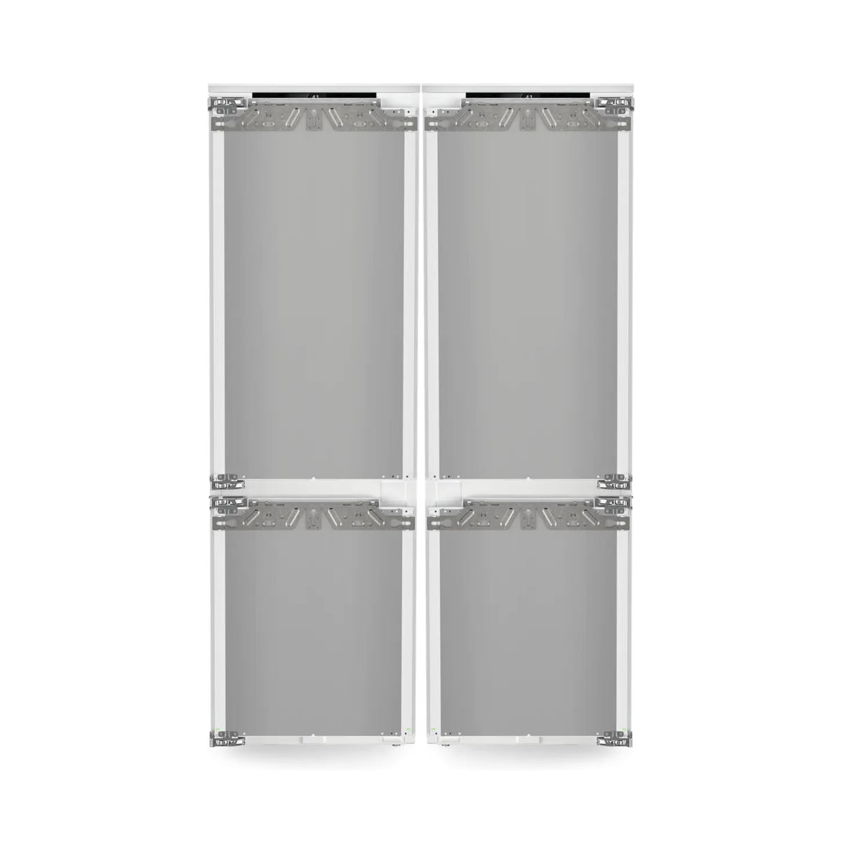 Combo Pareja Refrigerador-Congelador Liebherr panelable con EasyFresh y NoFrost