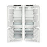 Combo Pareja Refrigerador-Congelador Liebherr panelable con EasyFresh y NoFrost