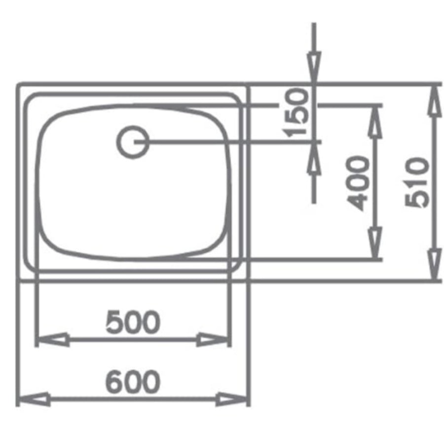Poceta De Sobreponer Teka 60cm