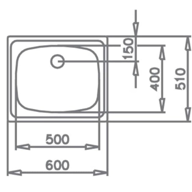 Poceta De Sobreponer Teka 60cm