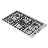 Cubierta a gas 86cm - Acero inoxidable