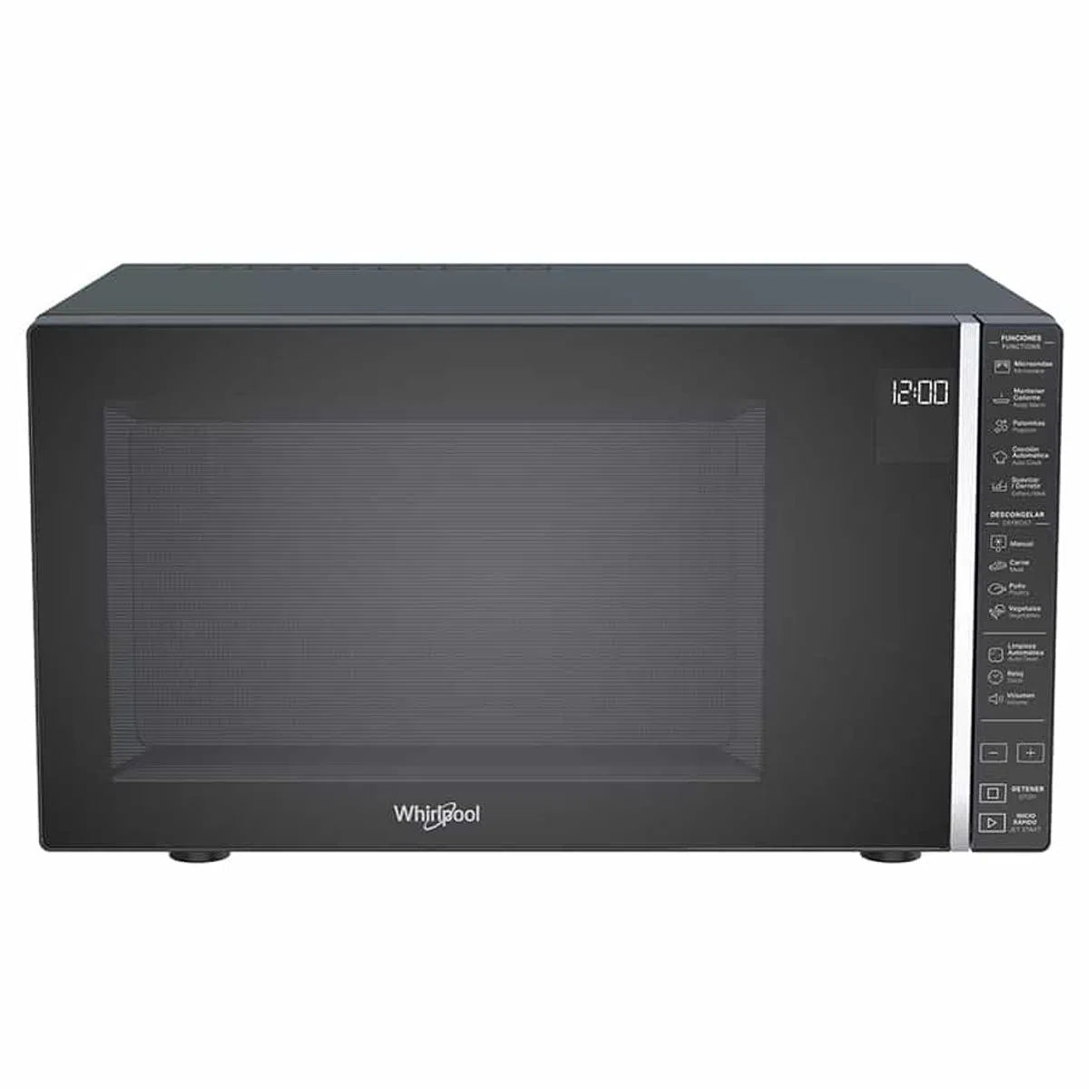 Microondas Whirlpool de mesa 30Lts-Negro