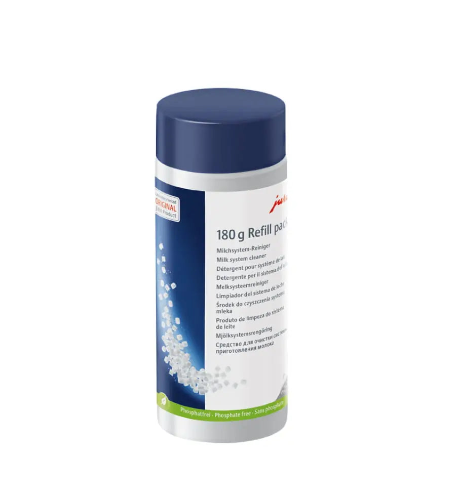 Limpiador del sistema de la leche (minipastillas) Botella rellenable de 180 g