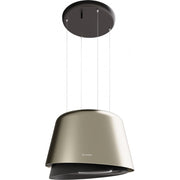 Campana De Isla Belle Plus Faber Color Oro Mate 70cm