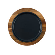 Base Madera Acacia Para Plato 20 Cm