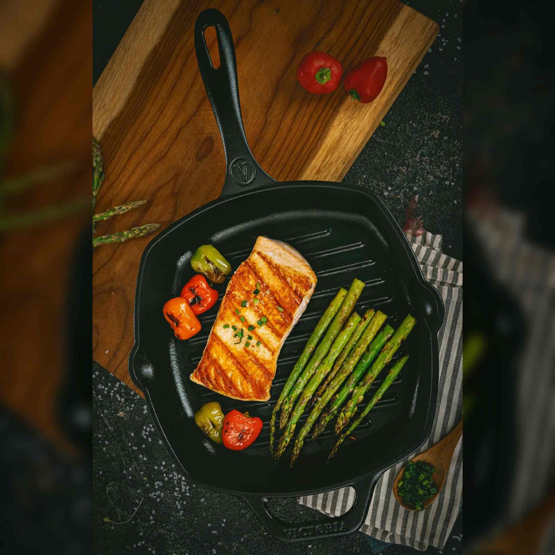 Sarten Para Asar 25 Cm X 25 Cm Esmaltado