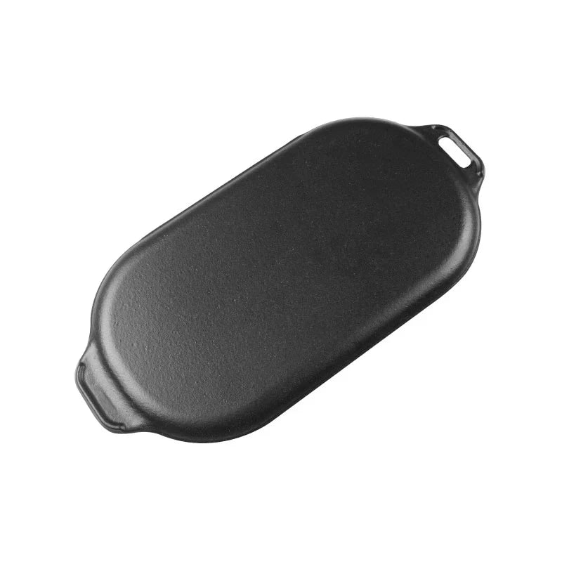 Plancha Ovalada 34 Cm X 17 Cm Esmaltado