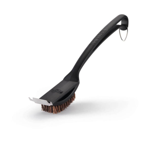 Cepillo Napoleon Para Parrillas De Fibra Natural Con Raspador De Rejilla.