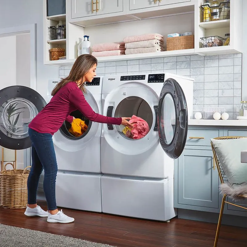 Secadora Whirlpool Carga Frontal Eléctrica 70cm