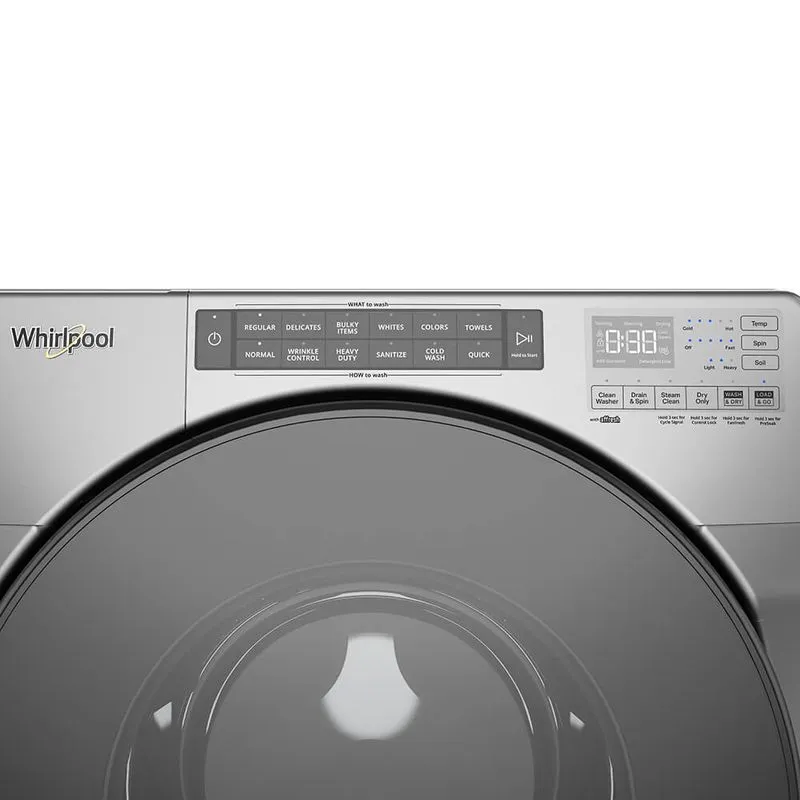 Lavasecadora Eléctrica Whirlpool 20kg Xpert Inverter y Load&Go