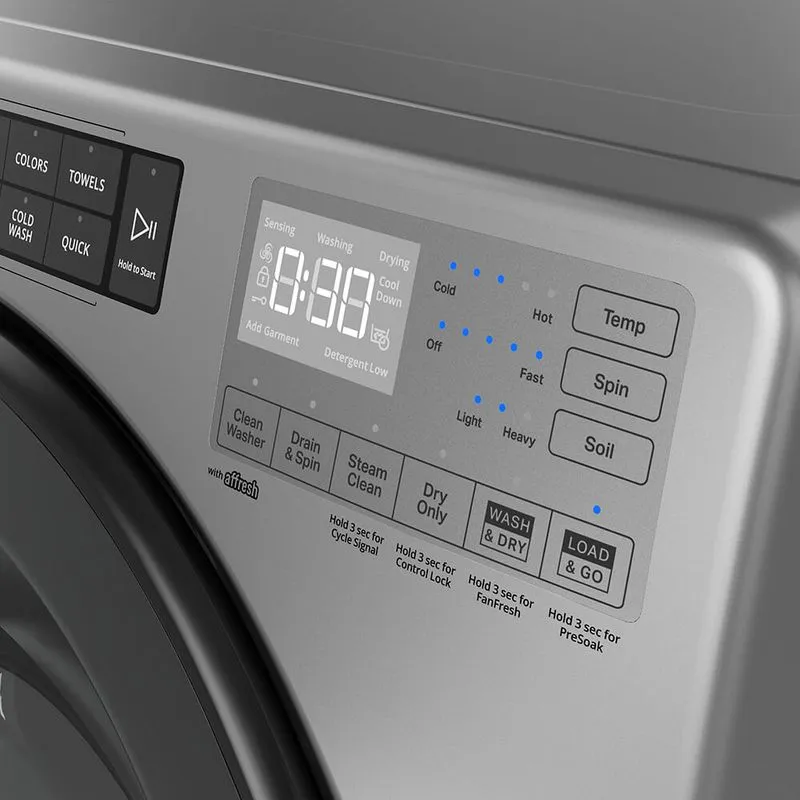Lavasecadora Eléctrica Whirlpool 20kg Xpert Inverter y Load&Go