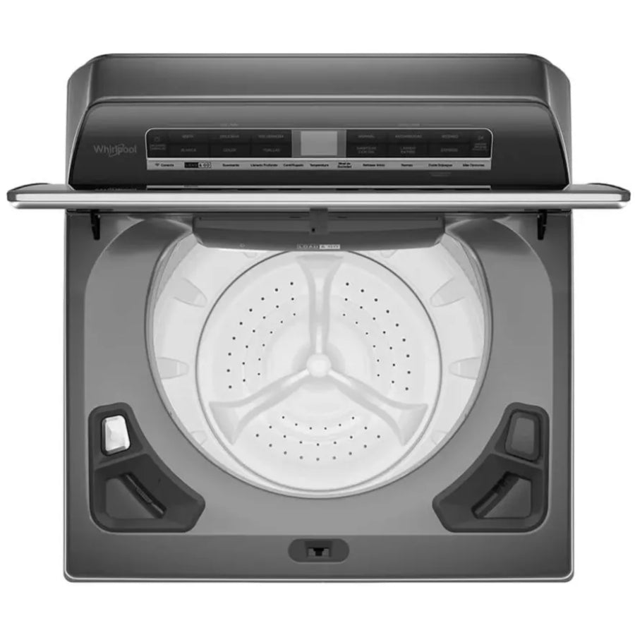 Lavadora Inteligente Smart Carga Superior Whirlpool Color Gris 27Kg
