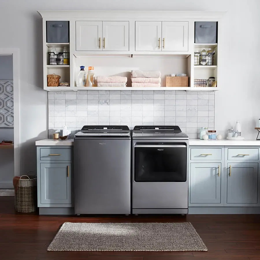 Lavadora Inteligente Smart Carga Superior Whirlpool Color Gris 27Kg
