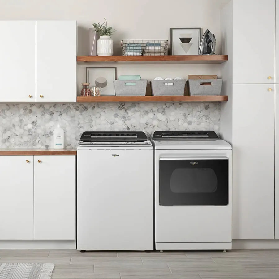 Lavadora Inteligente Smart Carga Superior Whirlpool Color Blanco 27Kg