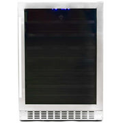 Cava de vino con puerta de vidrio Azure 24" - 54 botellas