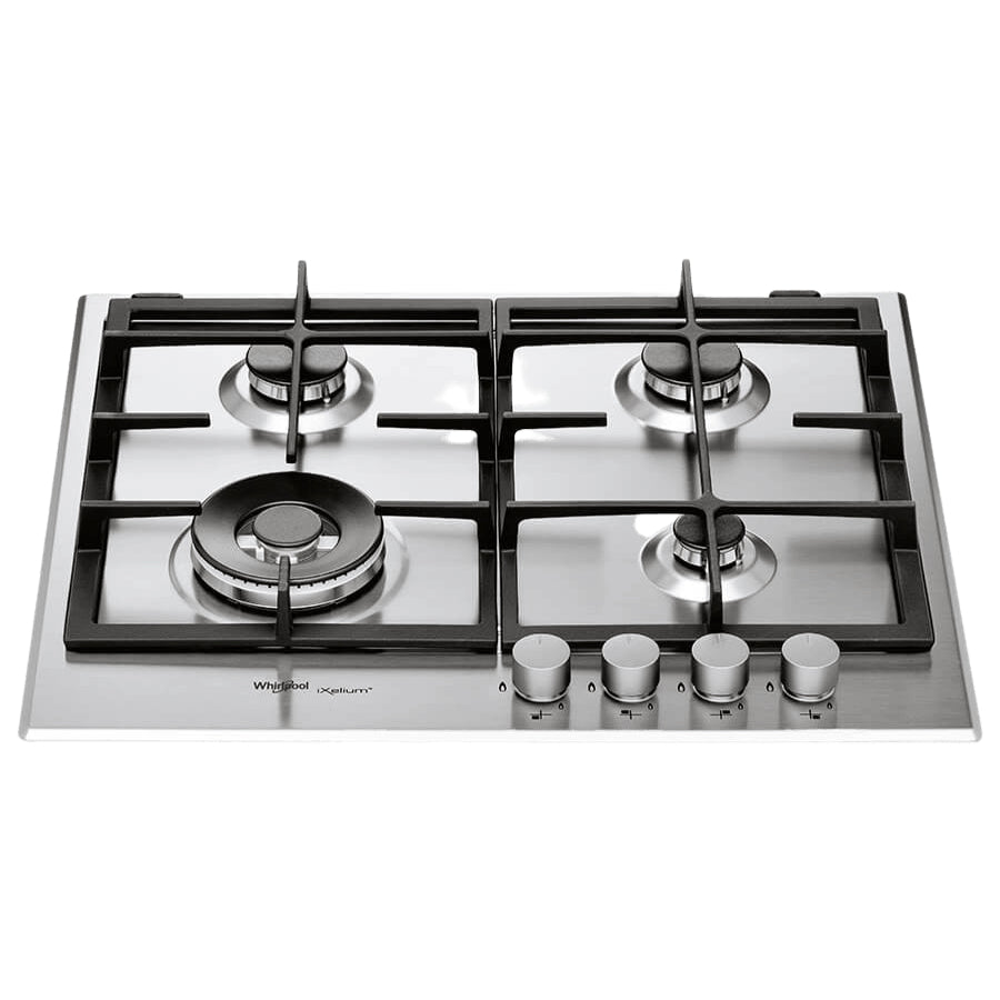 Estufa a Gas 4 Quemadores Whirlpool 60cm