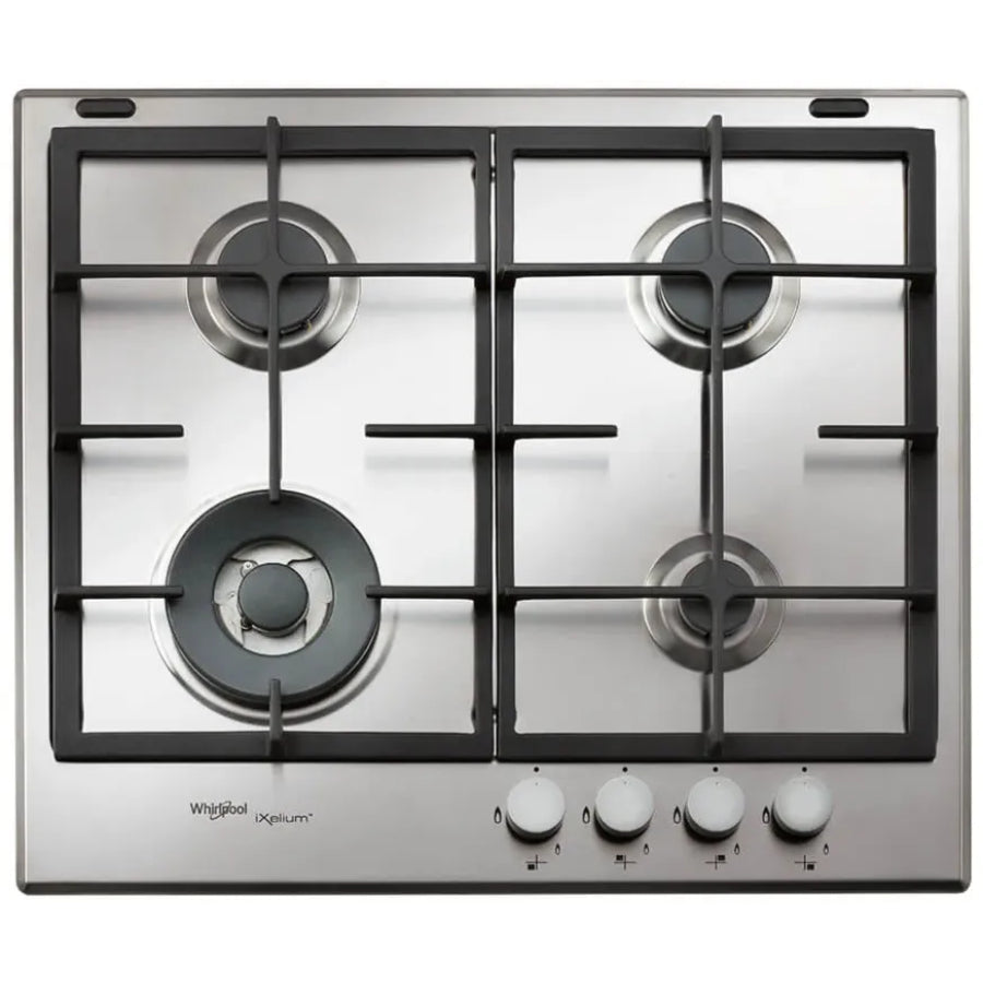 Estufa a Gas 4 Quemadores Whirlpool 60cm