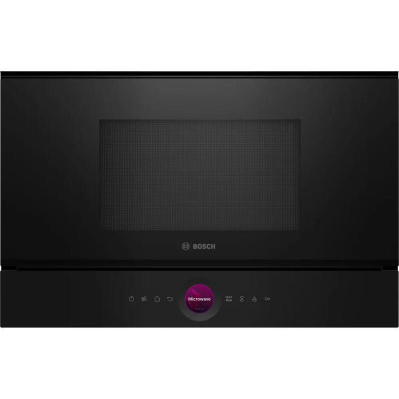 Horno Microondas Con Grill Serie 8 Bosch Color Negro 60cm