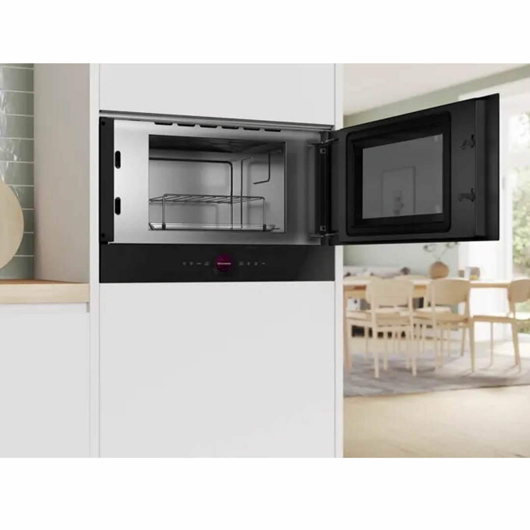 Horno Microondas Bosch Serie 8 Empotrable Negro