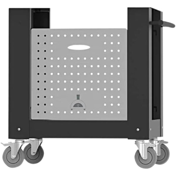Carrito 4 Ruedas Para Horno BRIO Alfa Forni Color Negro/Plata
