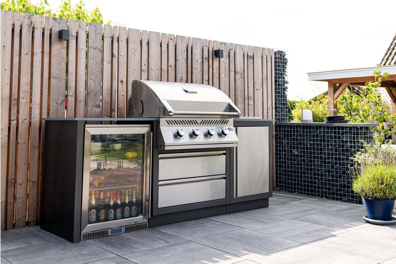Asador Napoleon Gas Empotrable BI32 S500