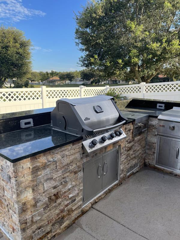 Asador Napoleon Prestige 500 Empotrable a Gas