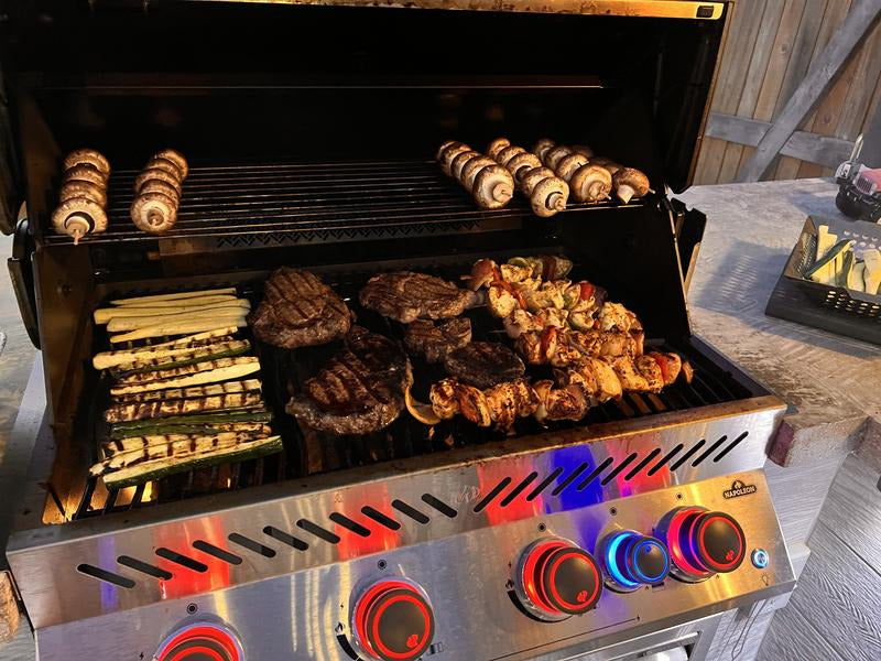 Asador Napoleon Prestige 500 Empotrable a Gas