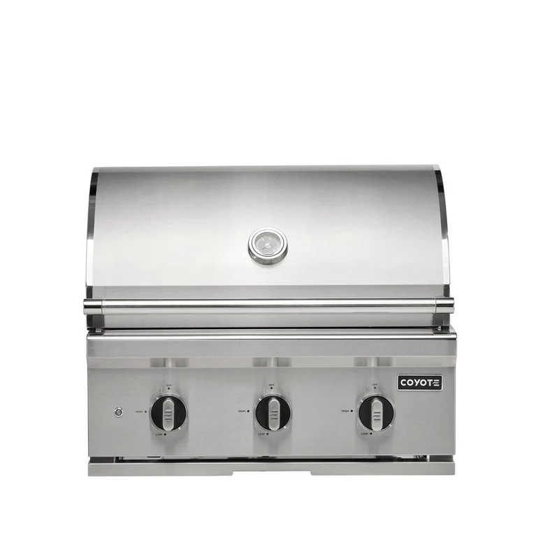 Parrilla a Gas Natural empotrada Coyote Serie C de 30" - C3C30