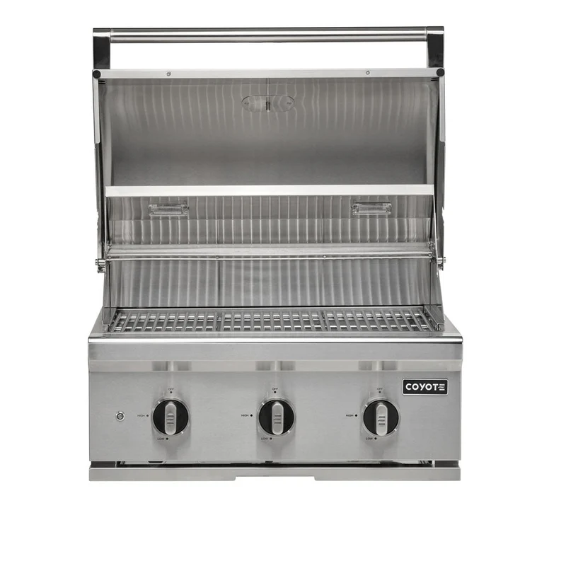 Parrilla a Gas Natural empotrada Coyote Serie C de 30" - C3C30
