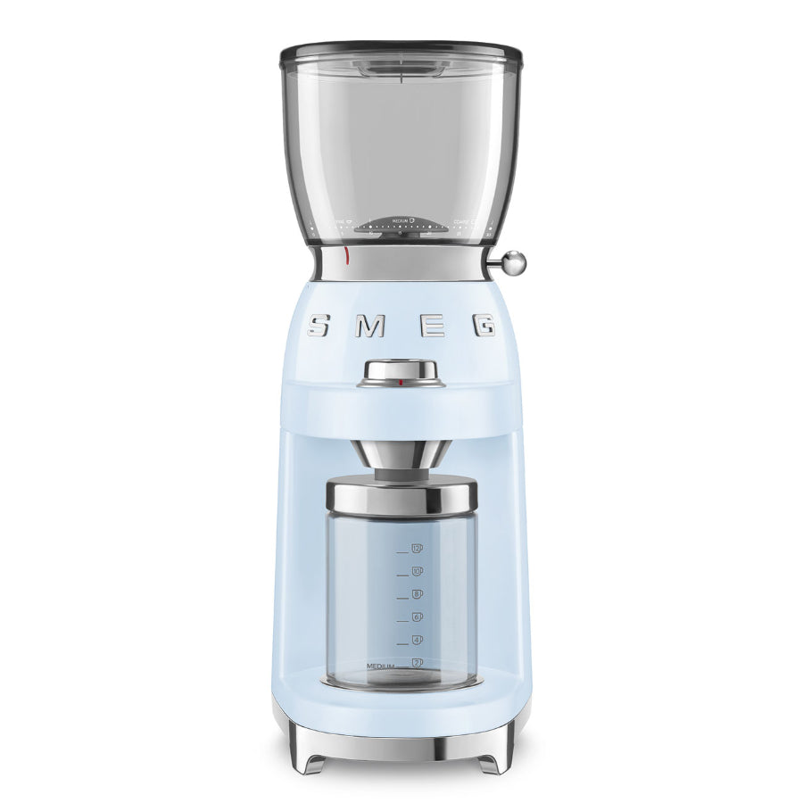 Molino de cafe Smeg Azul Pastel - Nuevo Modelo