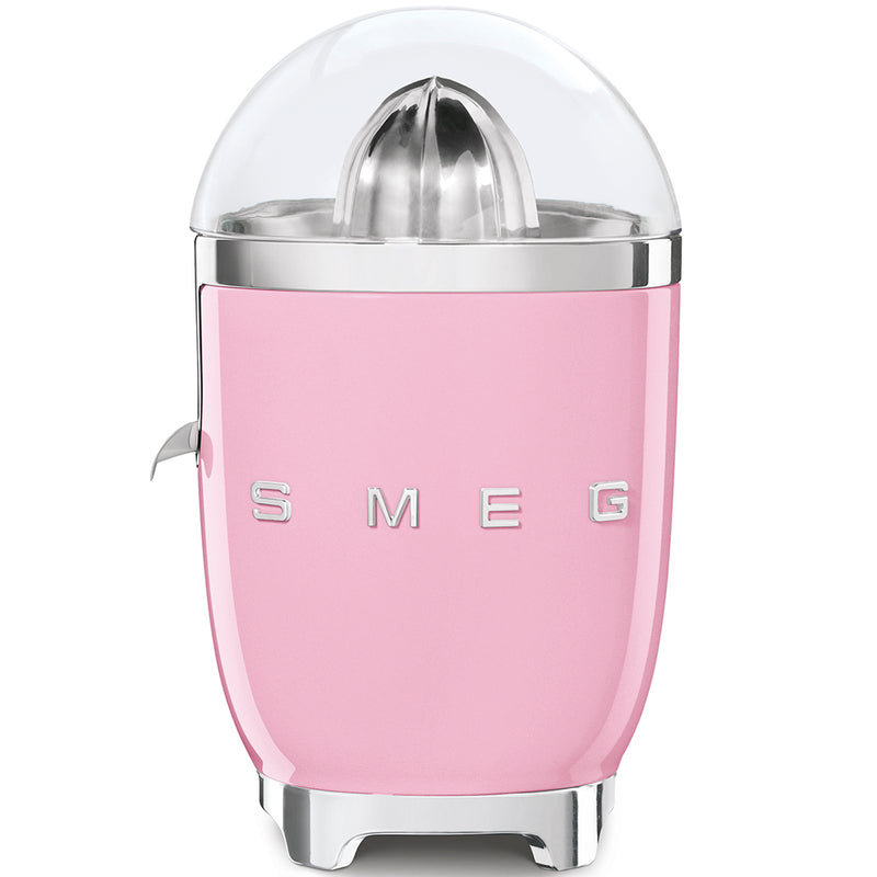 EXTRACTOR DE JUGOS RETRO SMEG COLOR ROSA