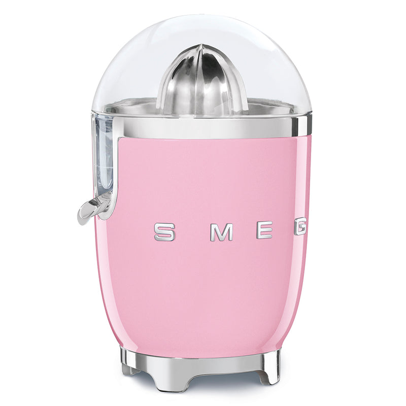 EXTRACTOR DE JUGOS RETRO SMEG COLOR ROSA