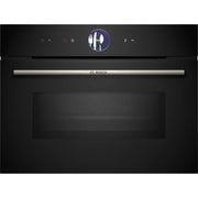 Horno Compacto Con Microondas Serie 8 Bosch Color Negro 60cm