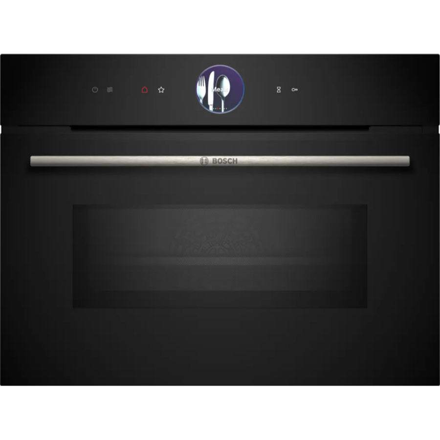 Horno Compacto Con Microondas Serie 8 Bosch Color Negro 60cm