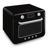 Horno smeg combi de mesa de conveccion y vapor color negro