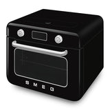 Horno smeg combi de mesa de conveccion y vapor color negro