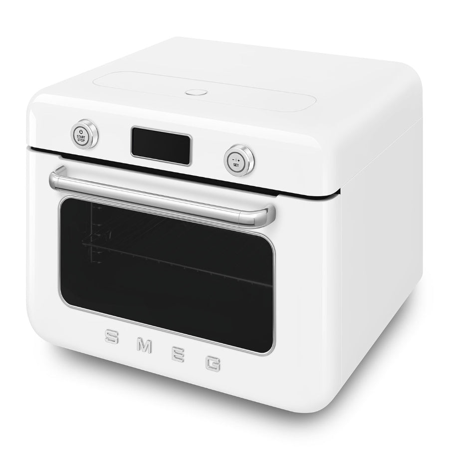 Horno smeg combi  de mesa de conveccion y vapor color Blanco