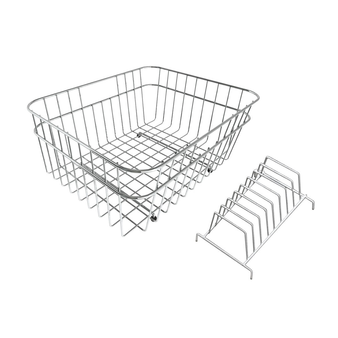 Cesta Escurridora Smeg Para Poceta De 45 Cm Con Porta Plato En Acero