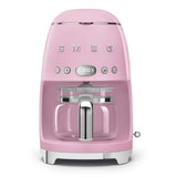 CAFETERA DE GOTEO SMEG 10 TAZAS COLOR ROSA