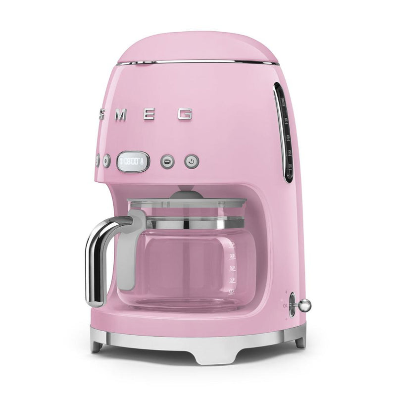 CAFETERA DE GOTEO SMEG 10 TAZAS COLOR ROSA