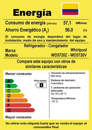 Refrigerador Whirlpool Side By Side Xpert Inverter 694 L