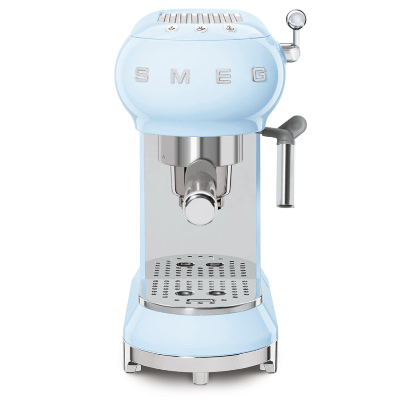 MAQUINA DE CAFE ESPRESSO SMEG AZUL PASTEL ECF01